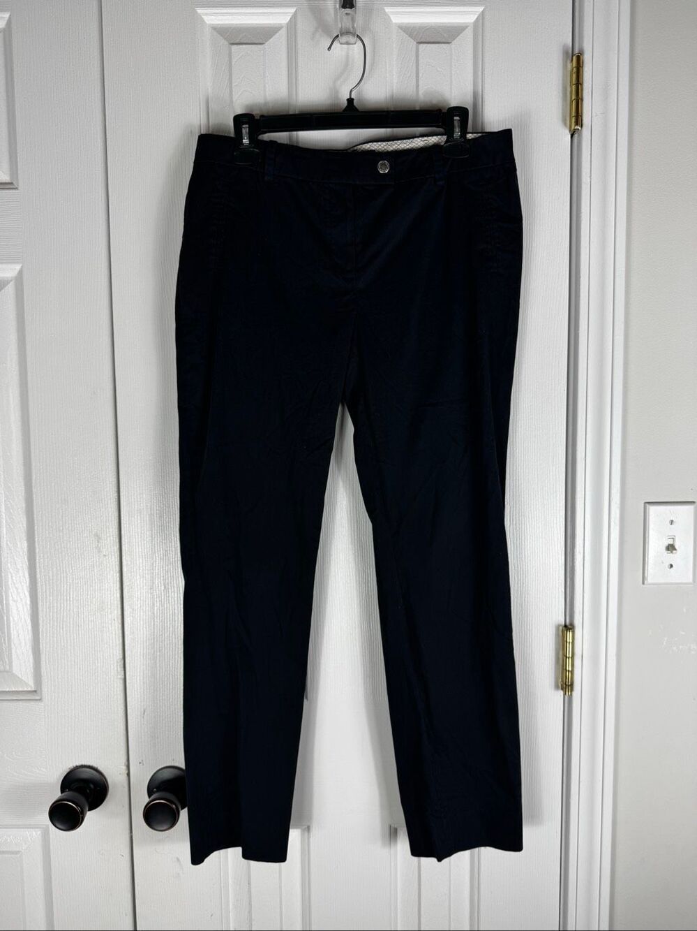 Brooks Brothers Women’s Black Natalie Fit Pants Size 6